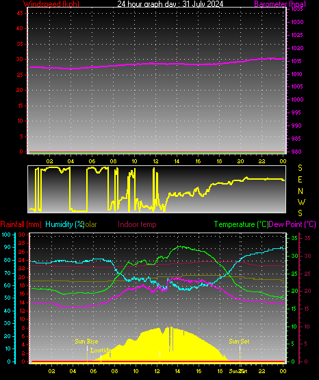 24 Hour Graph for Day 31